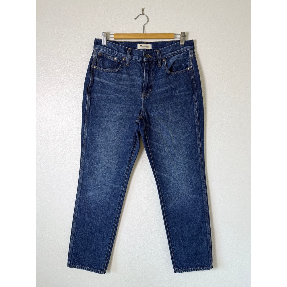 Madewell The Perfect Vintage Full-Length Jeans Indigo‎ Denim High Rise Size 29P